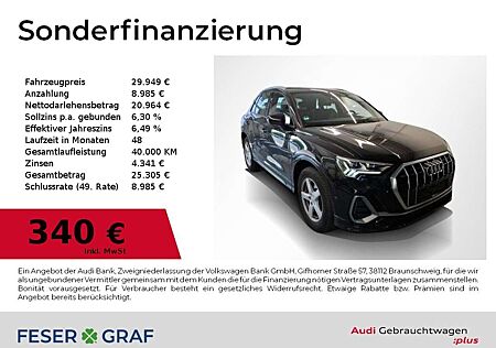 Audi Q3 45 TFSI e S Line Int Pano,Navi,Leder,Matrix