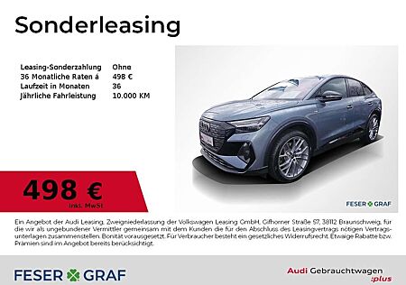 Audi Q4 e-tron Sportback e-tron 45 qu S Line Pano,Leder,21"