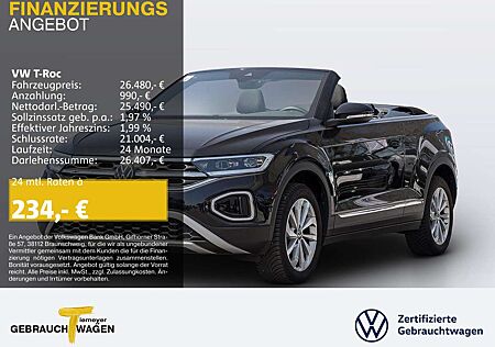 VW T-Roc Volkswagen Cabrio 1.0 TSI STYLE NAVI LED+ KAMERA VIRT