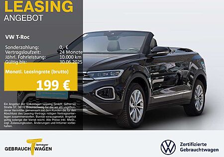VW T-Roc Volkswagen Cabrio 1.0 TSI STYLE NAVI LED+ KAMERA VIRT