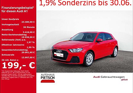 Audi A1 Sportback 25 TFSI advanced Alu SmartInterface
