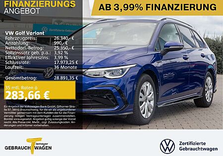 VW Golf Variant Volkswagen 1.5 TSI R-LINE PANO LM18 LED+ ASSIS