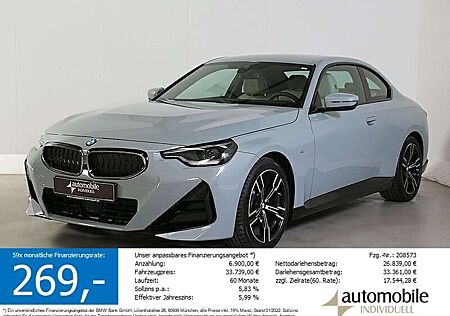 BMW 218 i Coupé M Sportpaket Widescreen LED DAB Leder
