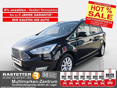 Ford Grand C-Max Titanium AHK+Navi+Kamera+ParkAss+Keyless+Privacy+W