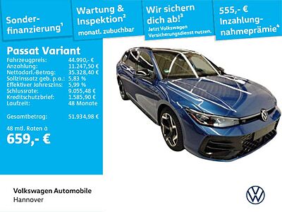 Volkswagen Passat Variant 2.0 TDI DSG R-Line Navi AHK LED-M