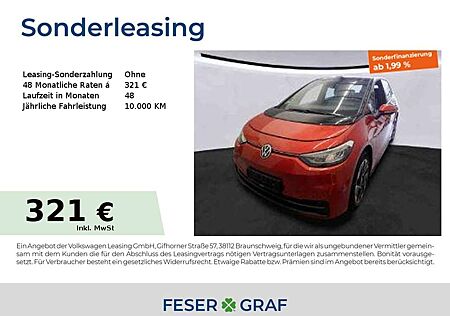 VW ID.3 Volkswagen Pro Performance Navi Kamera LM SiHz