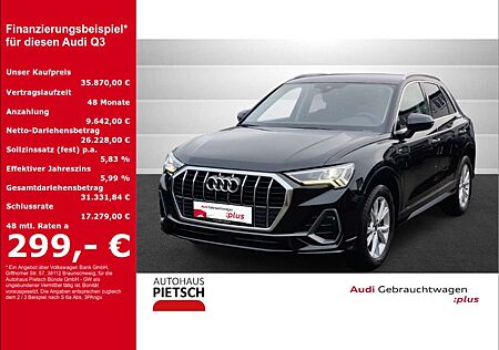 Audi Q3 35 TFSI S line LED Navi Kamera Dig.Cockpit