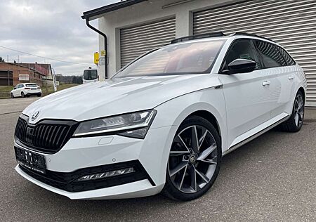 Skoda Superb SportLine°LEDER°NAVI°LED°PANO°AHK°MATRIX°