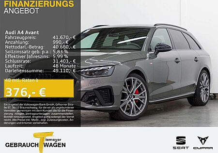 Audi A4 40 TFSI Q 2x S LINE LM19 MATRIX AHK