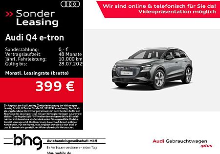 Audi Q4 e-tron 45 Assist Stadt+Advanced Funktion 3zSt