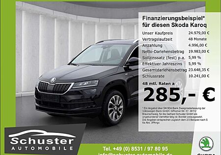 Skoda Karoq CLEVER 1.5TSI*DSG AHK Panodach ACC R-Kam