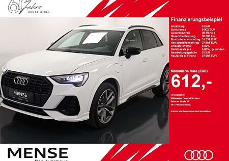 Audi Q3 45 TFSI e S tronic S line Optik schwarz ACC