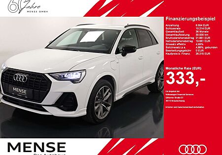 Audi Q3 45 TFSI e S tronic S line Optik schwarz ACC