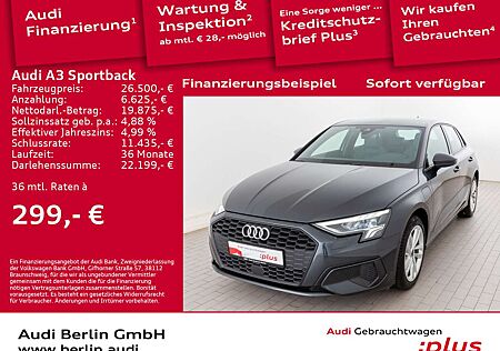 Audi A3 40 TFSI e S tr. VIRTUAL SITZHZG PDC