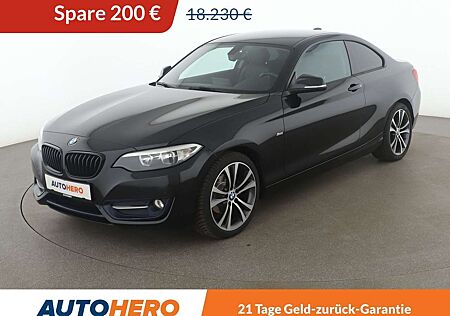 BMW 218 i Sport Line Aut.*NAVI*TEMPO*PDC*