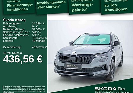 Skoda Karoq 2.0 TDI DSG*SPORTLINE*4x4*APP*LED*VC*360°*