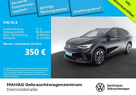 VW ID.4 Volkswagen Pure Wärmepumpe CCS IQ.Light Navi ParkPilot