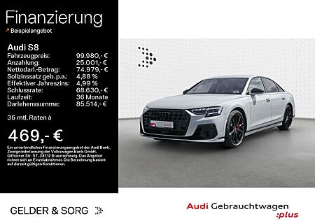 Audi S8 TFSI OptikSchwarz*Karmesinrot*Dinamica*HuD