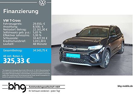 VW T-Cross Volkswagen 1.5 TSI DSG R-LINE #AHK #IQ-DRIVE #KEYLE