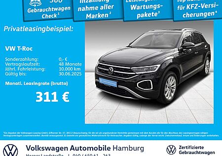 VW T-Roc Volkswagen 1.5 TSI DSG Style AHK PDC LED Sitzhzg