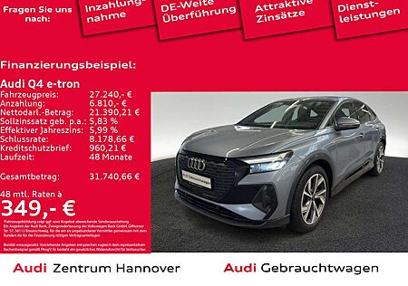 Audi Q4 e-tron Sportback 35 SONOS DAB LED Teilleder