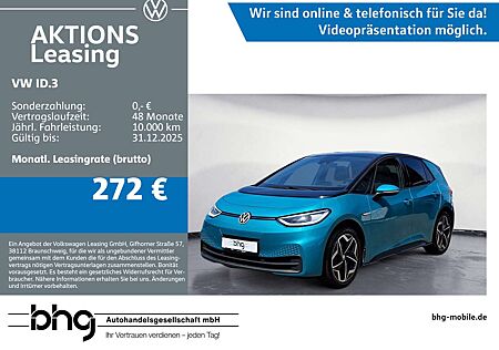 VW ID.3 Volkswagen Performance Pro Family MatrixLED ACC-Front-