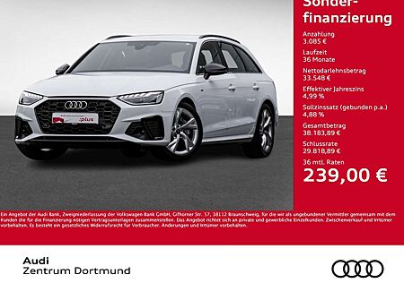 Audi A4 Avant 40 S LINE BLACKPAK CAM ACC LM18 EKLAPPE