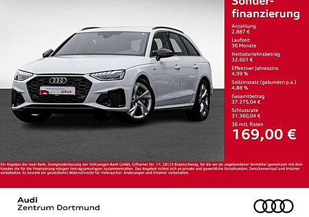 Audi A4 Avant 40 S LINE BLACKPAK CAM ACC LM18 EKLAPPE