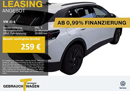 VW ID.4 Volkswagen PRO PERFORMANCE WÄRMEPUMPE IQ.LIGHT KAMERA