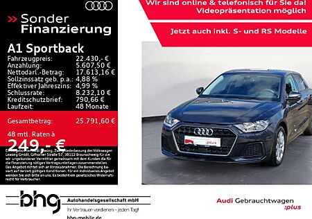 Audi A1 25 TFSI S tronic advanced ACC virtu