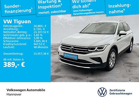 VW Tiguan Volkswagen 2.0 TDI Elegance Navi LED Kamera DigCockp