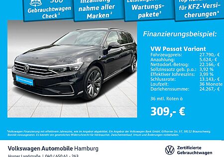 VW Passat Variant Volkswagen GTE 1.4TSI DSG Hybrid AHK Sitzhzg