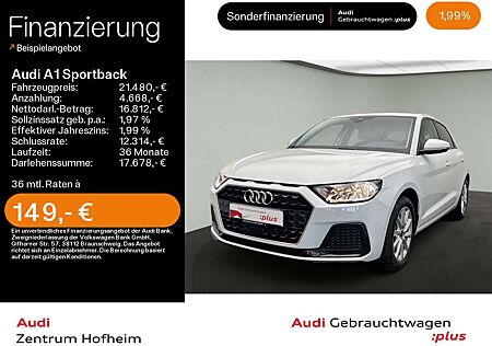Audi A1 25 TFSI Advanced*Virtual*Smartphone