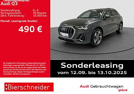 Audi Q3 40 TDI qu 2x S-Line AHK MATRIX PANO 360 ACC