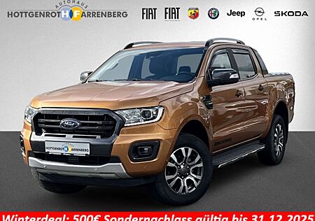 Ford Ranger Doppelkabine 4x4 Wildtrak LED Navi SHZ AHK