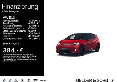 VW ID.3 Volkswagen GTX Performance RFK*HuD*Pano*H&K*DAB+*Navi