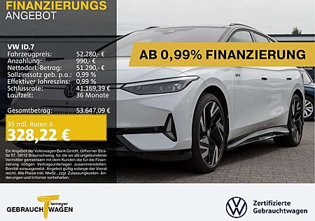 VW ID.7 Volkswagen Tourer GTX 4M PANO HARMAN LM21 DCC AHK WÄRM