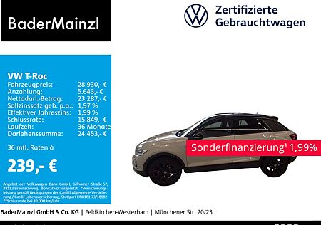 VW T-Roc Volkswagen 1.5 TSI DSG Style AHK LED Virtual Navi ACC