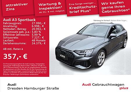 Audi A3 35 TFSI S line Navi