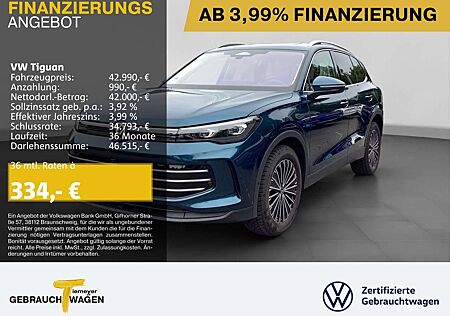 VW Tiguan Volkswagen 2.0 TDI DSG ELEGANCE IQ.LIGHT LEDER AHK P
