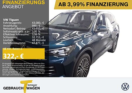 VW Tiguan Volkswagen 2.0 TDI DSG ELEGANCE IQ.LIGHT LEDER AHK P