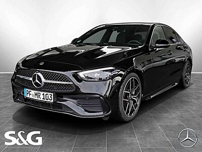 Mercedes-Benz C 200 AMG MBUX+DIG-LED+360°+Pano+Distro+Totwinkl