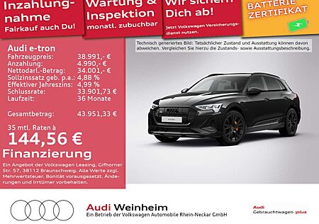 Audi e-tron 55 Black Paket 2x S-Line B&O uvm