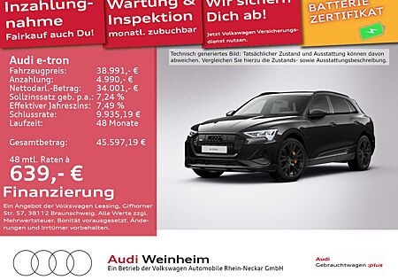 Audi e-tron 55 Black Paket 2x S-Line B&O uvm
