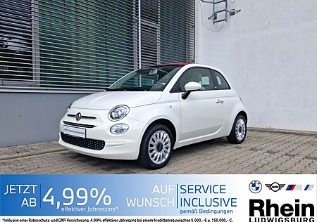 Fiat 500C 500 C 1.2 8V Klima. LM. Radio.