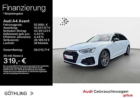 Audi A4 45 TFSI qu 2x S line S tro*B&O*HUD*Pano