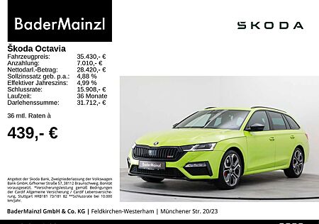 Skoda Octavia Combi RS 2.0 TSI DSG HUD Navi ACC Matrix