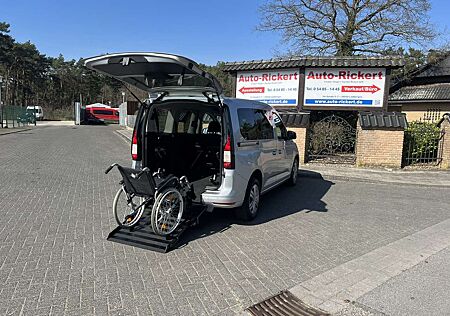 VW Caddy Volkswagen mit neuem Rollstuhlumbau, Klima,Tempomat