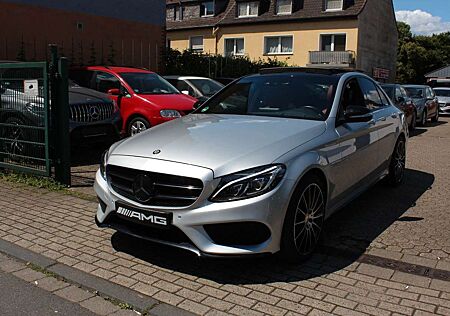 Mercedes-Benz C 250 C250 AMG/Head-up/Pano/Spurha/Distronic/Burmester