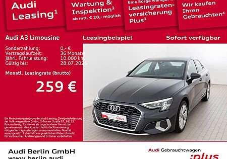 Audi A3 advanced 30 TDI S tr. AHK PDC RFK